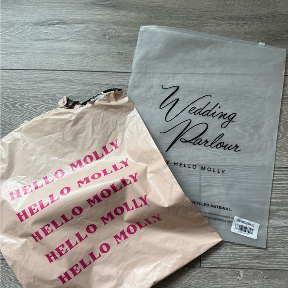 Hello Molly One Shoulder Aurora Black Satin Dresss - Picture 9 of 9